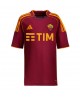 Günstige AS Roma Evan Ferguson #11 Heimtrikot Damen 2025-26 Kurzarm